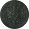 Ekena Millwork Milton Ceiling Medallion (Fits Canopies up to 7 7/8"), 40 5/8"OD x 1 3/4"P, Painted Turtle Crackle CM40MIPTC - alternate 1